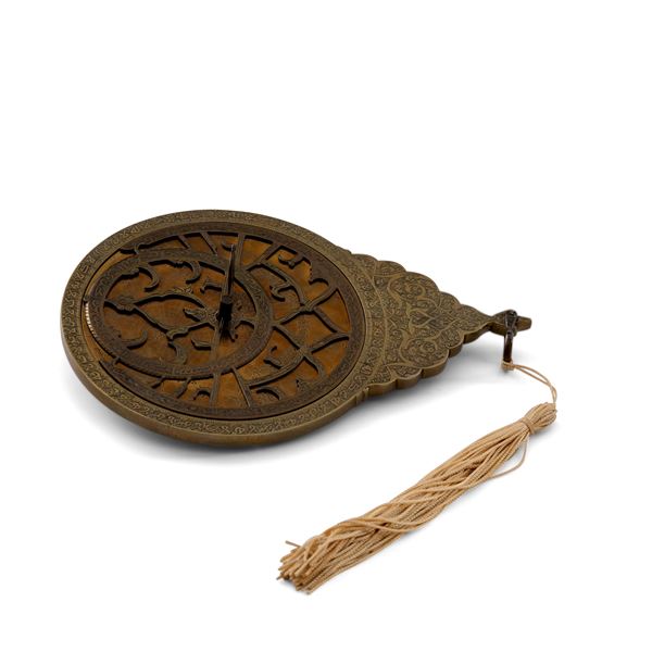 Astrolabio persiano in ottone, seconda metà XVIII secolo