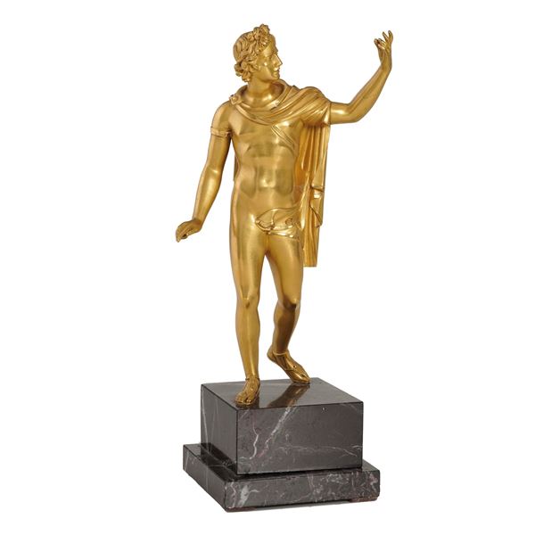 Scultura raffigurante Apollo. XIX secolo
