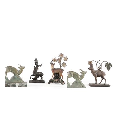 Scultore del XX secolo, Cinque diversi caprioli