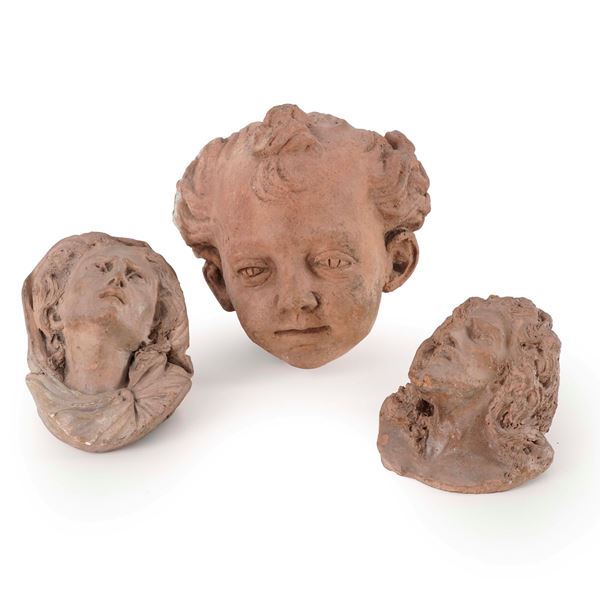 Scultore del XX secolo Tre teste