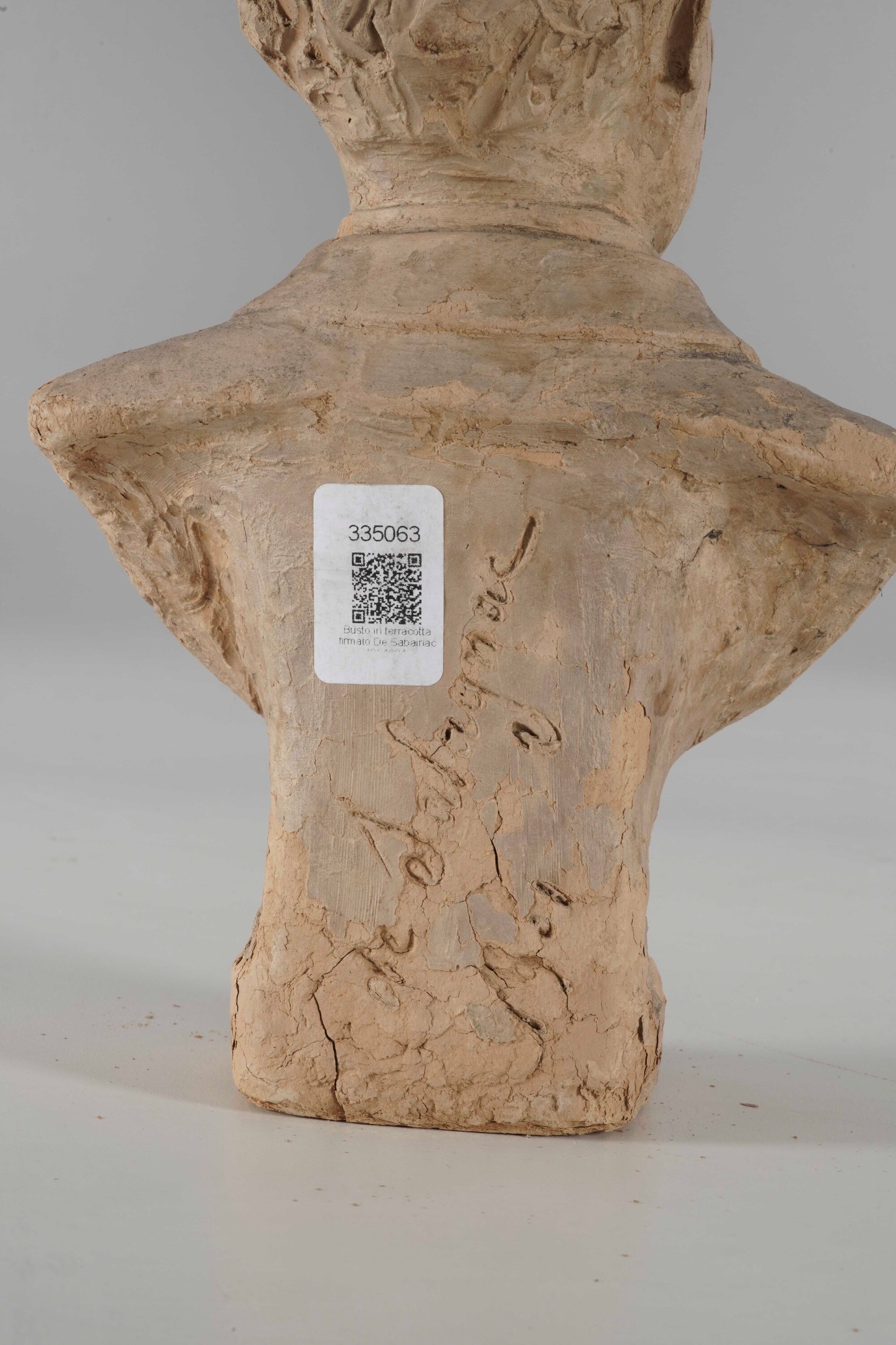 De Sagagnac, Busto virile in terracotta (XX secolo)