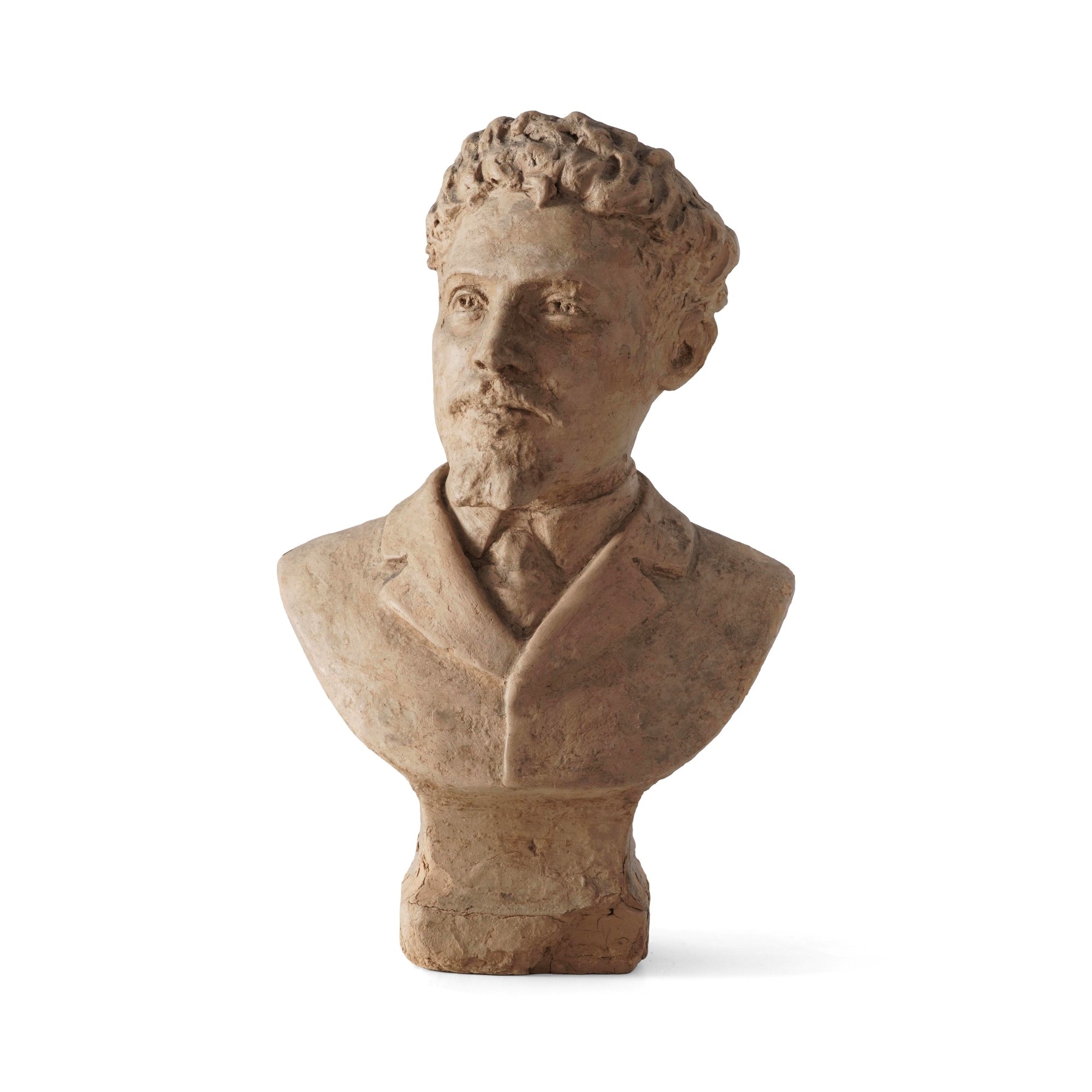 De Sagagnac, Busto virile in terracotta (XX secolo)