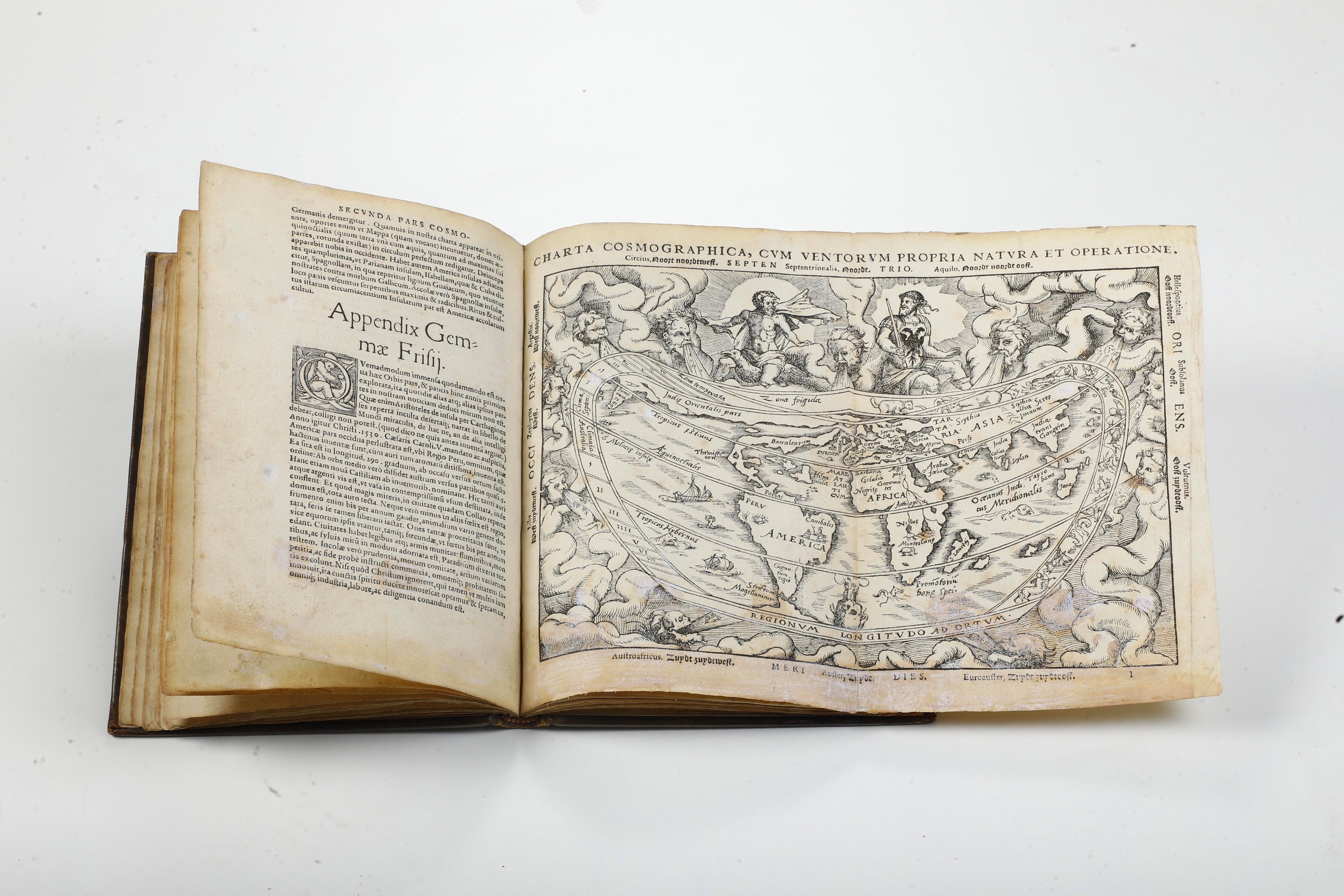 Apianus Petrus (1495-1552) Cosmographia.. Antverpae, Apud Haerede Arnoldi Birkmanni, 1564