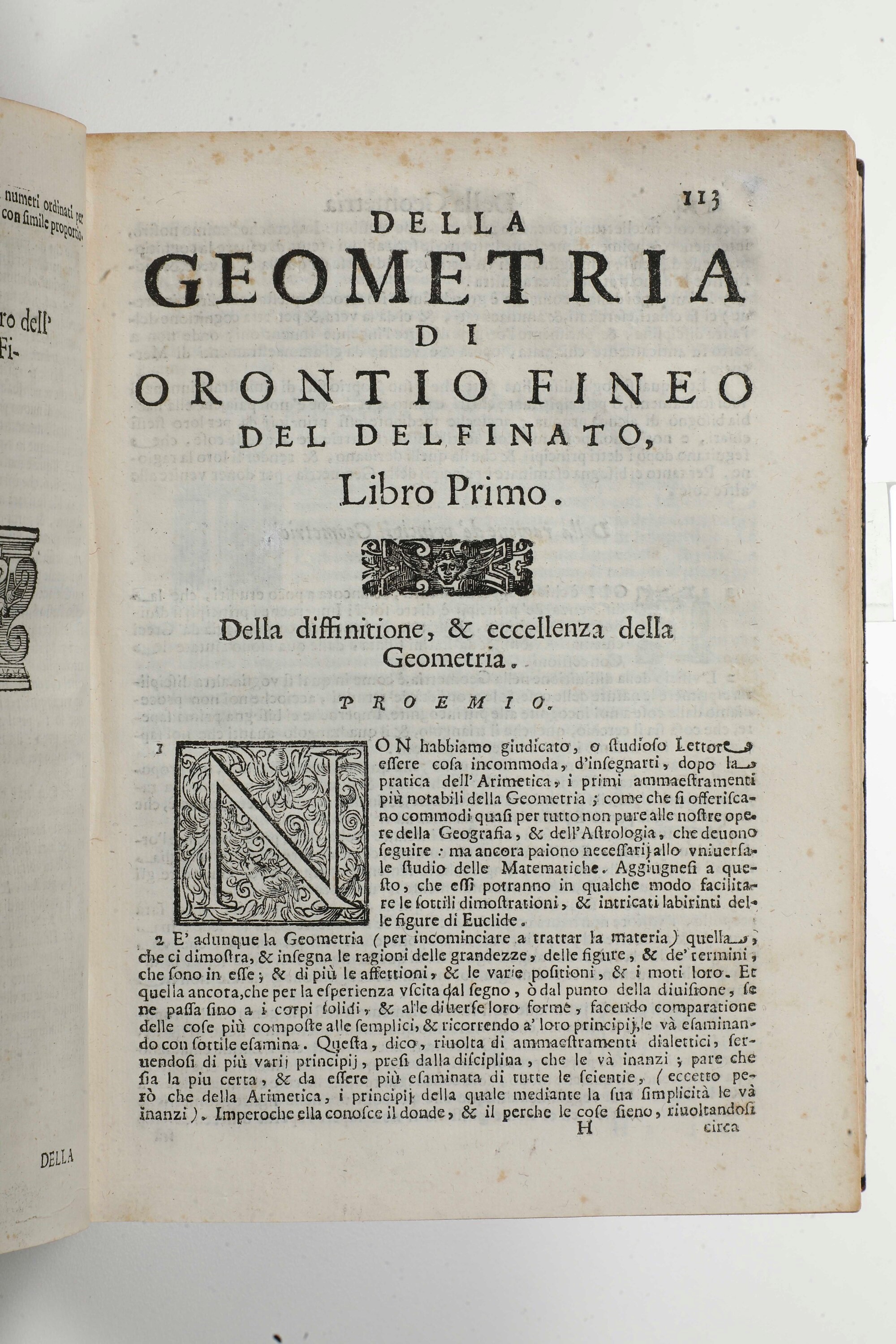 Fineo Oronzio (1494-1555) Opere di Orontio Fineo del Delfinato Divise in Cinque Parti...venetia, ...