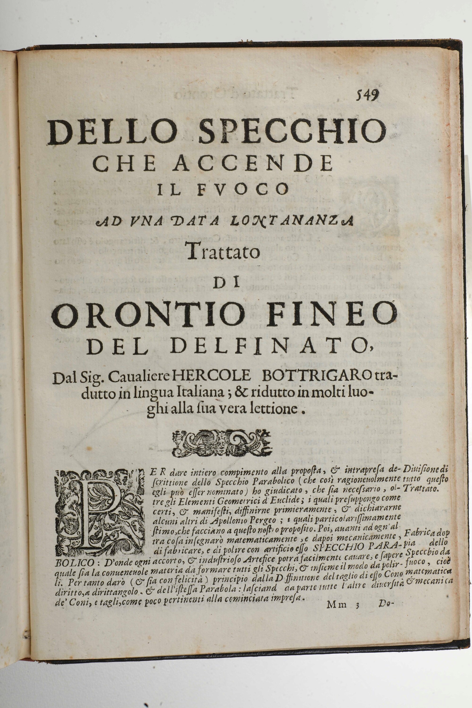 Fineo Oronzio (1494-1555) Opere di Orontio Fineo del Delfinato Divise in Cinque Parti...venetia, ...