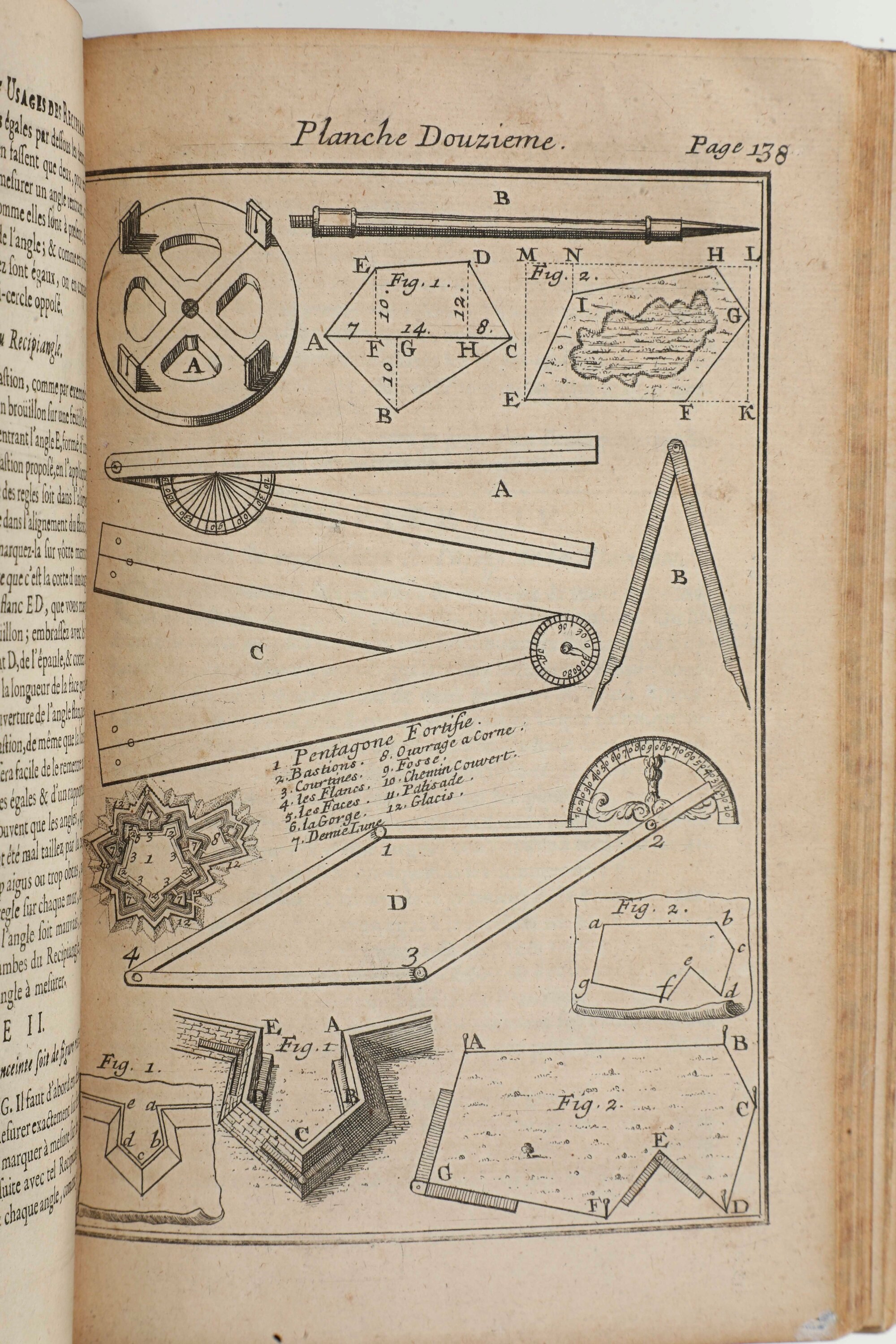Bion, Nicolas, Traité de la construction et des principaux usages des instrumens de mathematique,...