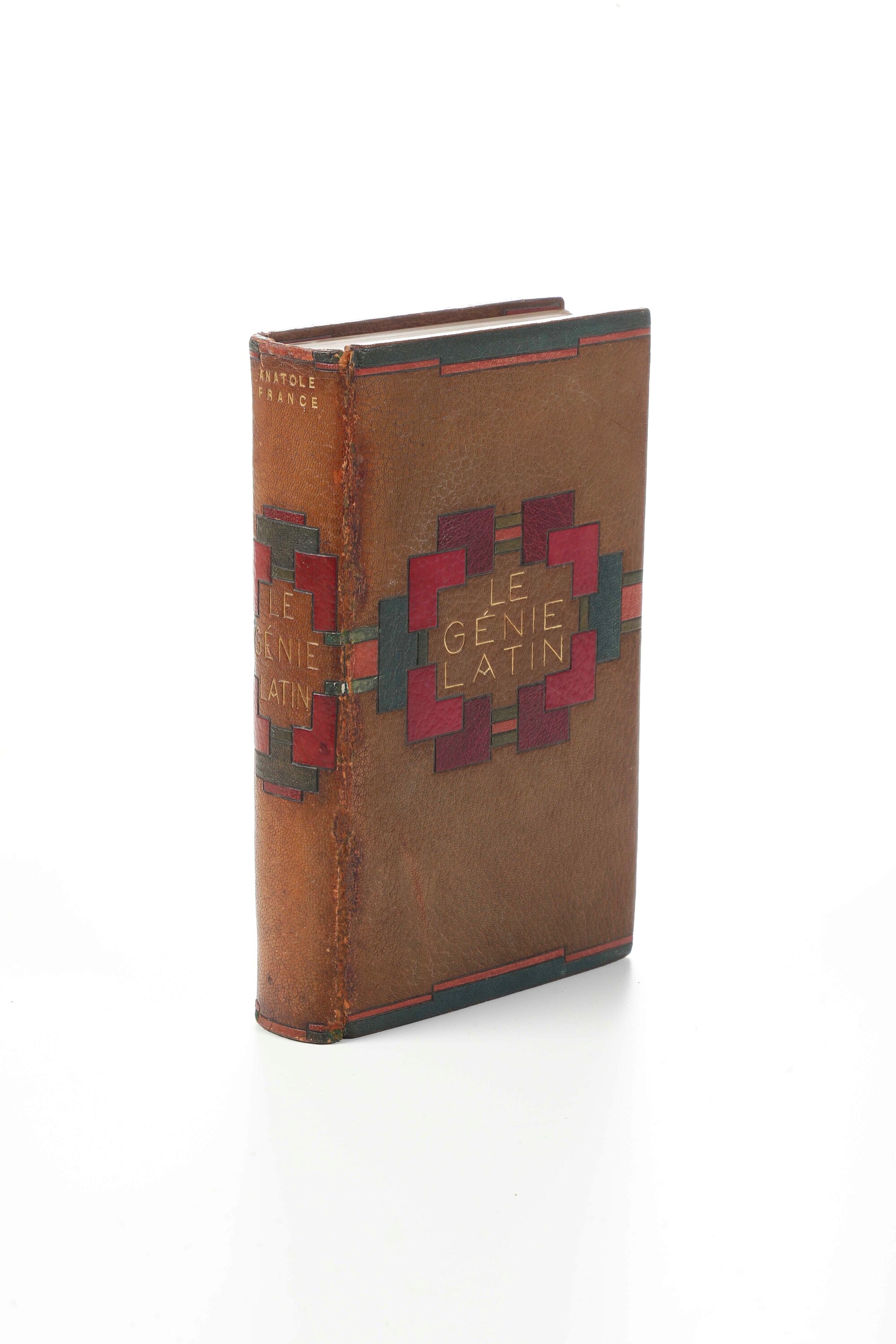 France Anatole (1844-1924) le Genie Latin Paris, “le Livre” Emile Chamontin Directeur, 1926