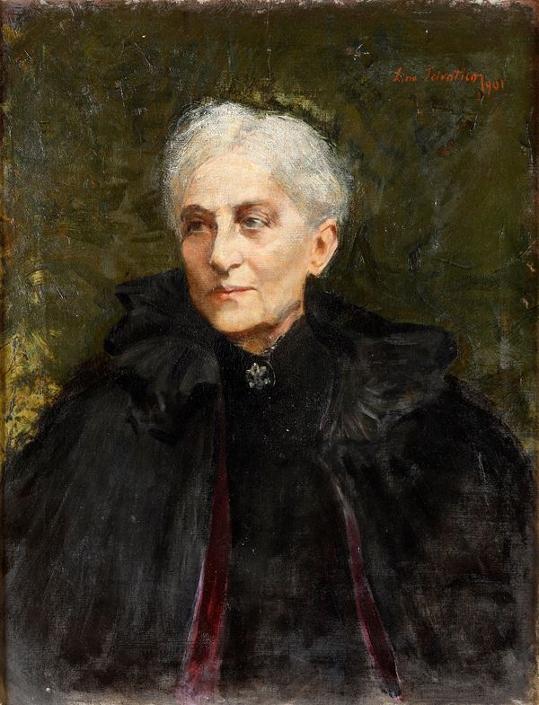 Lino Selvatico - Ritratto della madre