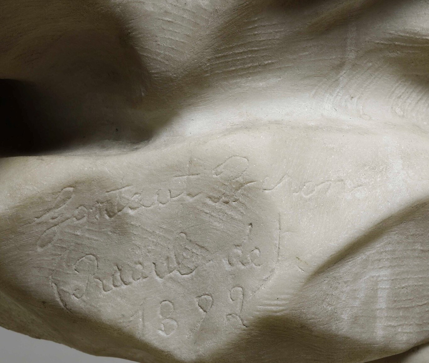 Raoul de Gontaut-Biron, Busto femminile in marmo bianco (1892)