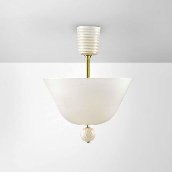 Tomaso Buzzi - Lampada a sospensione mod. 5413.