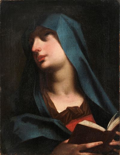Scuola Romana del XVIII Secolo Madonna in Preghiera