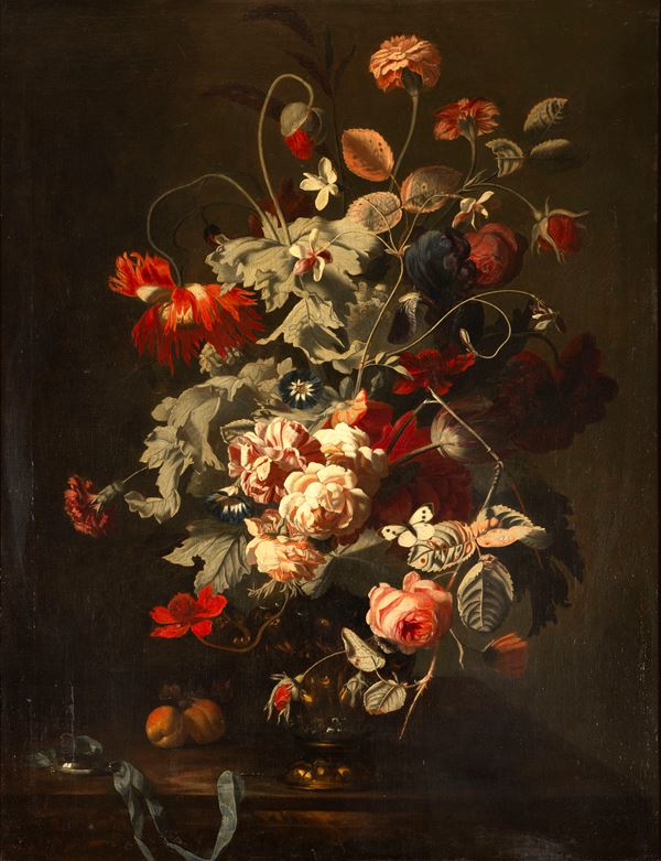 Natura morta con vaso di fiori