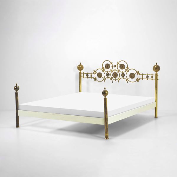 Osvaldo Borsani - Bed with headboard.