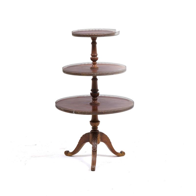 Servomuto a tre ripiani  - Asta Antiquariato - Cambi Casa d'Aste