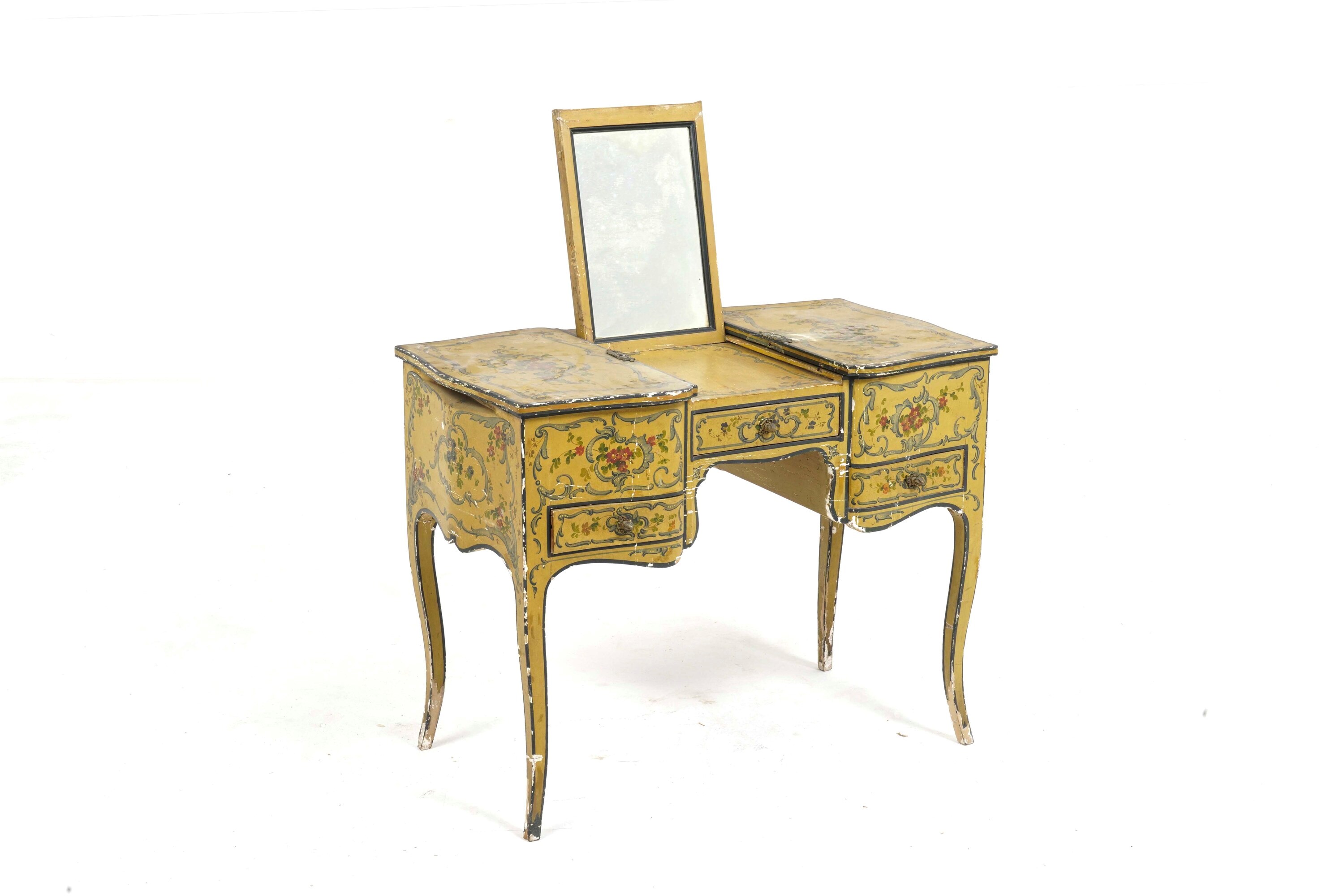 Toilette in Legno Dipinto