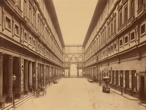 Anonimo - Senza titolo (Portici degli Uffizi)