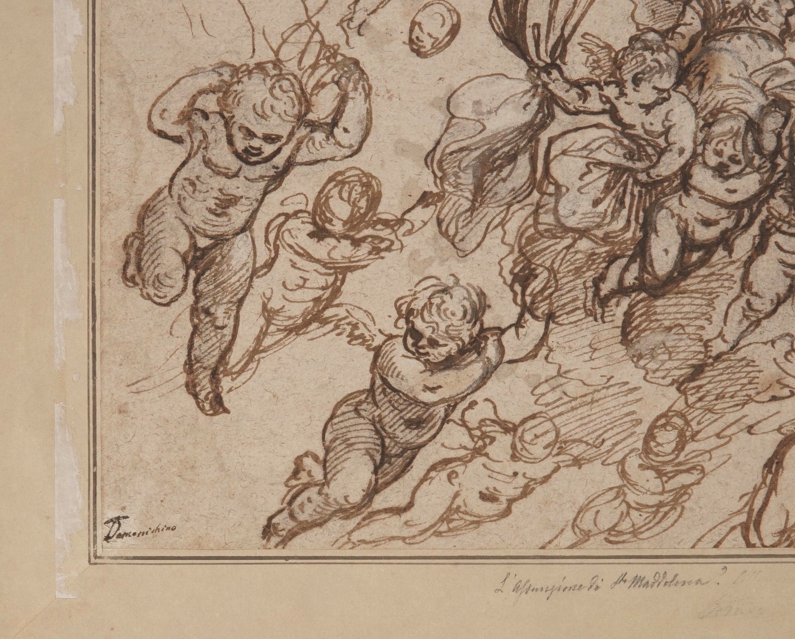 Scuola Bolognese del XVII Secolo Assunzione della Maddalena