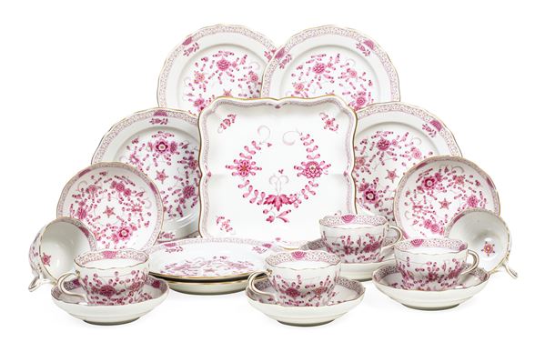 Servizio da tè  Meissen, XX secolo 