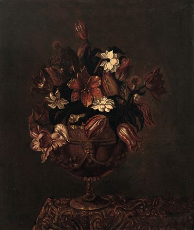 Natura Morta con Vaso di Fiori