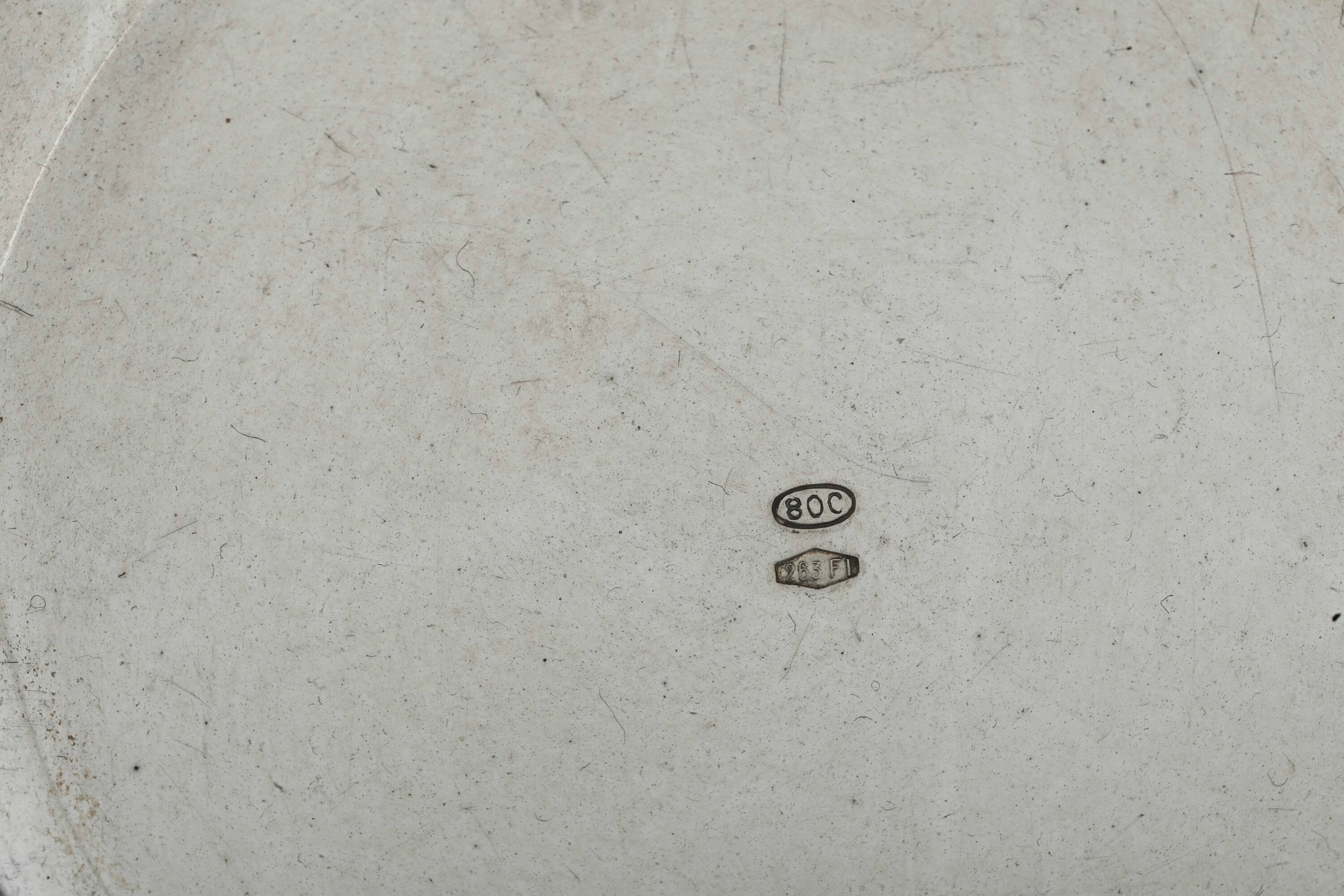 Sei piccole ciotoline, argento fuso e sagomato, diversi diametri (XX secolo)