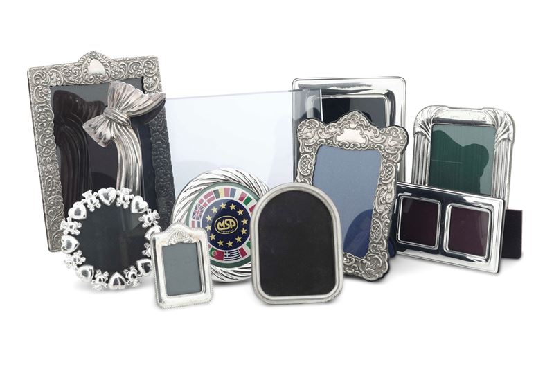 Lotto di portafotografie  - Auction Silvers - Cambi Casa d'Aste