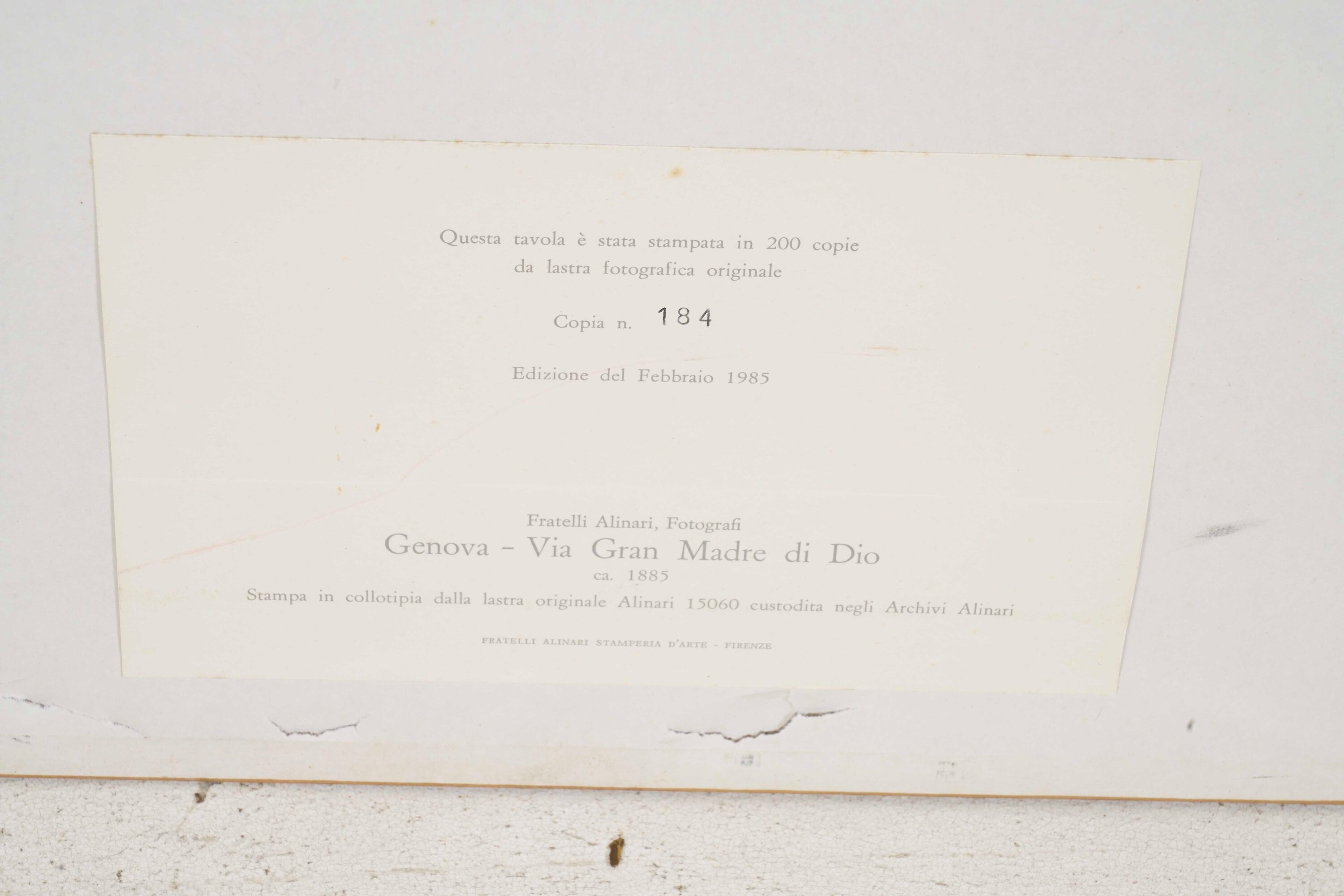 Lotto di Tre Grafiche del XX Secolo