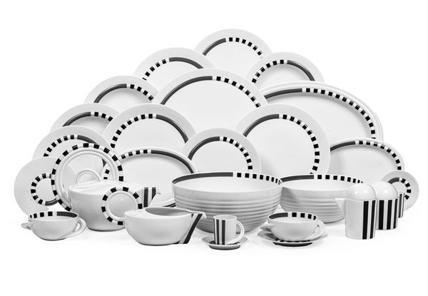 Servizio da tavola “Cupola Strada” Germania, Manifattura Rosenthal, 1983 circa 