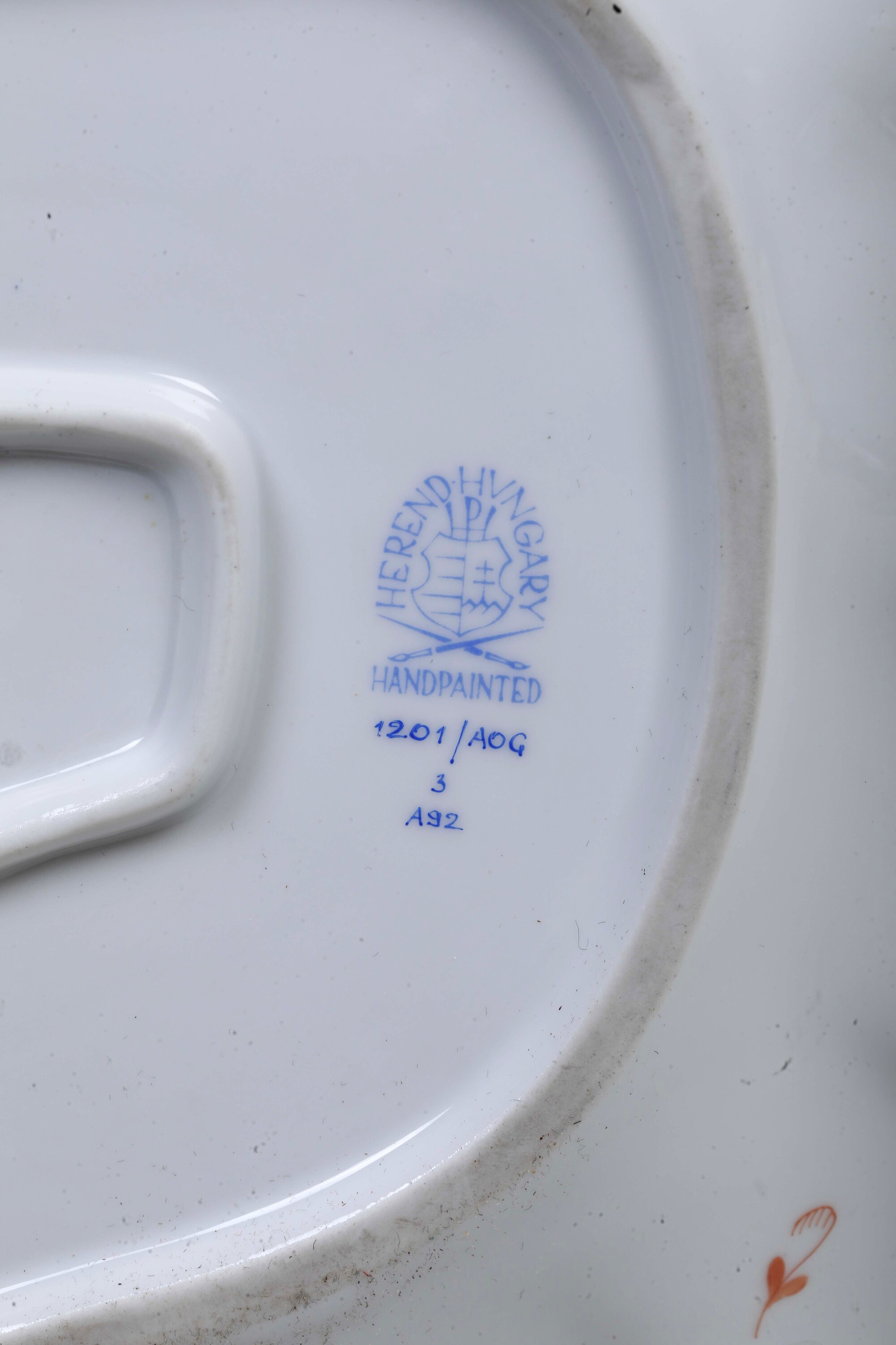 Servizio da Tavola "apponyi Orange" Ungheria, Manifattura Herend, XX Secolo