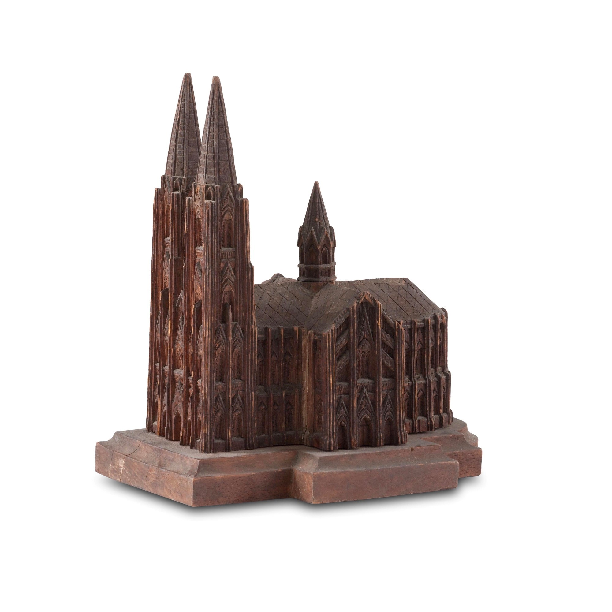 Sei modellini del Duomo di Colonia, alcuni con carillon