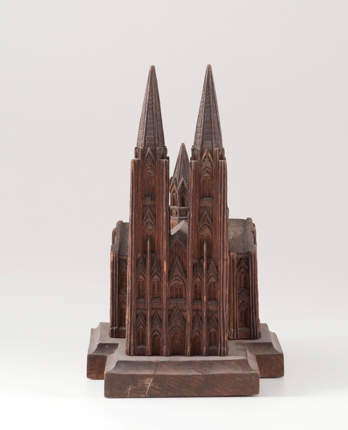 Sei modellini del Duomo di Colonia, alcuni con carillon