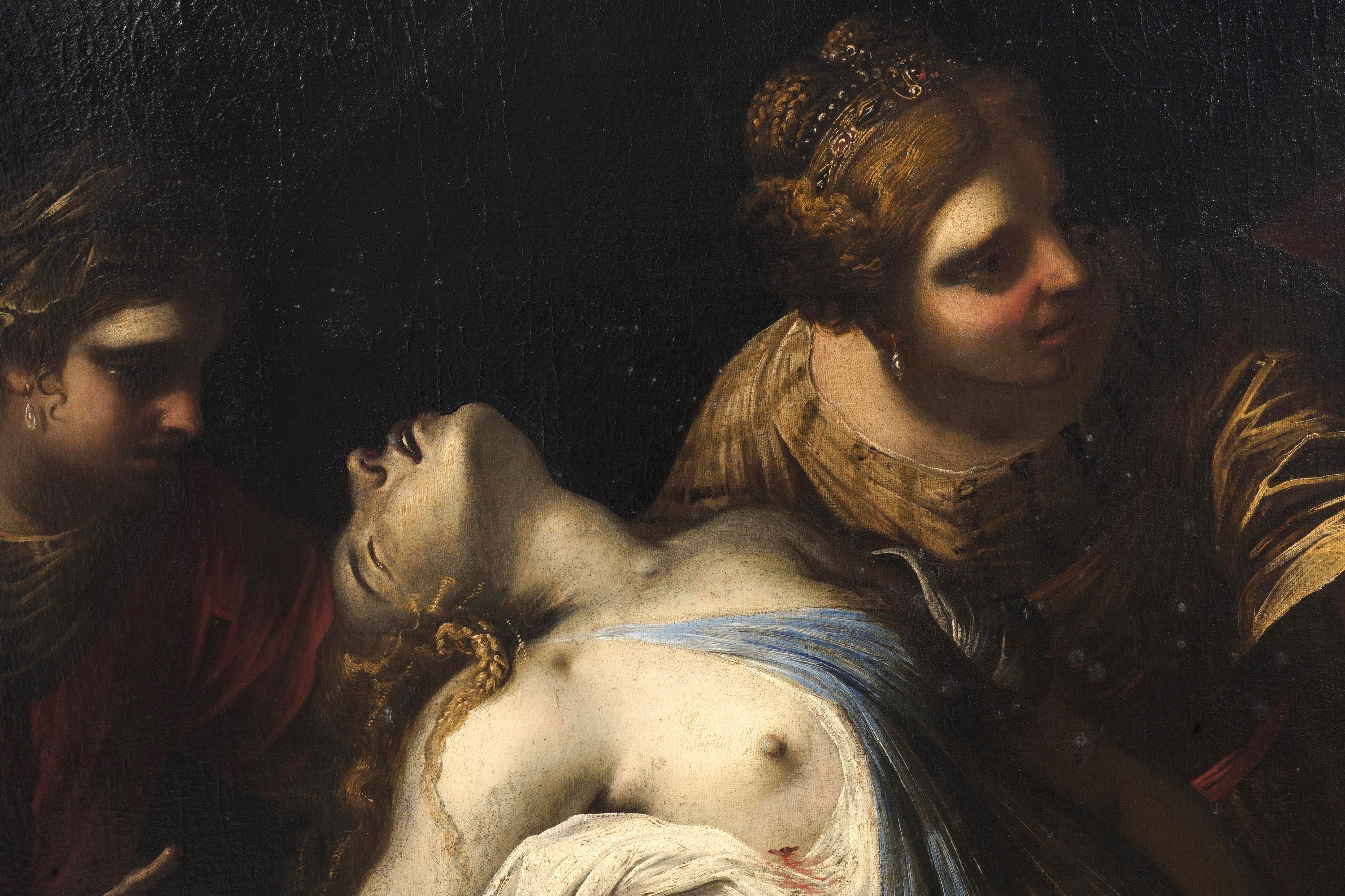 Bartolomeo Biscaino - La Morte di Lucrezia