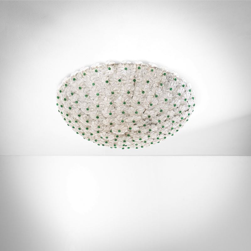 Flavio Poli : Lampada a plafone  - Asta Design - Cambi Casa d'Aste