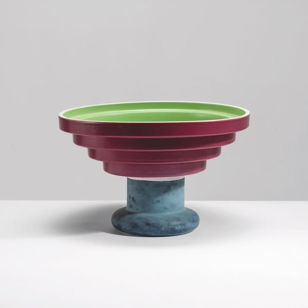 Ettore Sottsass - Centrotavola mod. Alzata a Scalino - 540