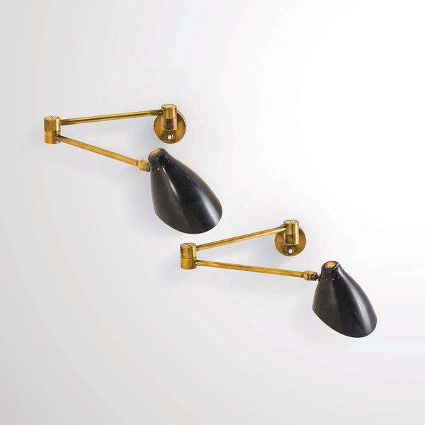 Angelo Lelii - Due lampade a parete