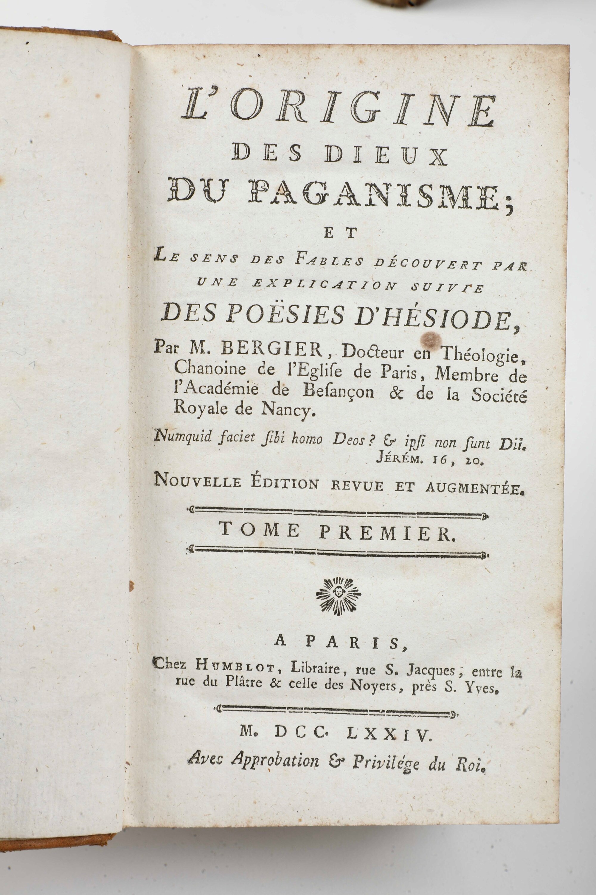 Miscellanea di Volumi per lo Più Spaiati, con Rilegature del Secolo XIX.