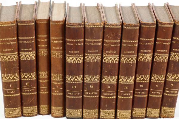 Encyclopédie Moderne ou dictionnaire Abrégé, A Paris, 1823