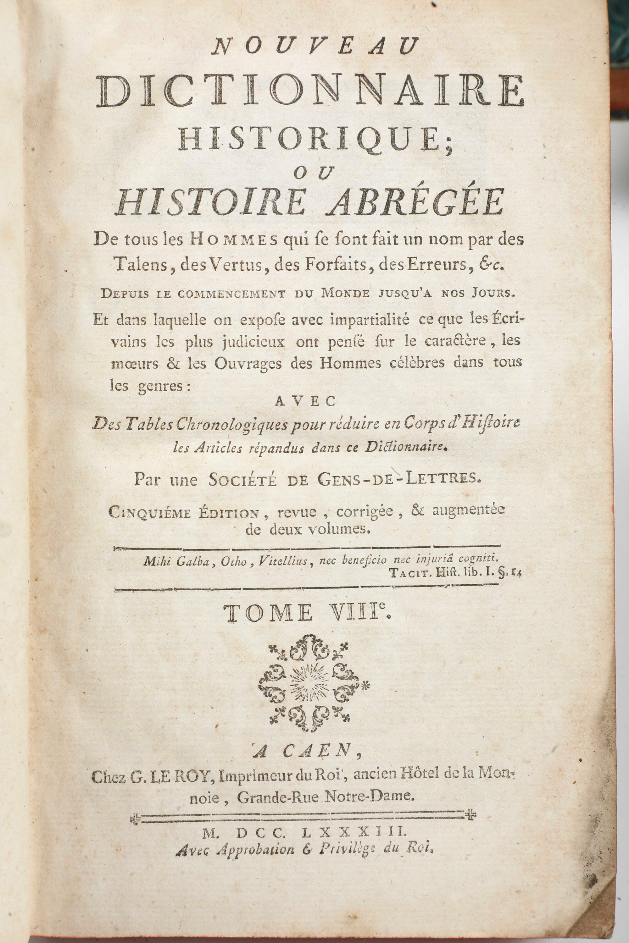 Miscellanea di Volumi per lo Più Spaiati, con Rilegature del Secolo XIX.