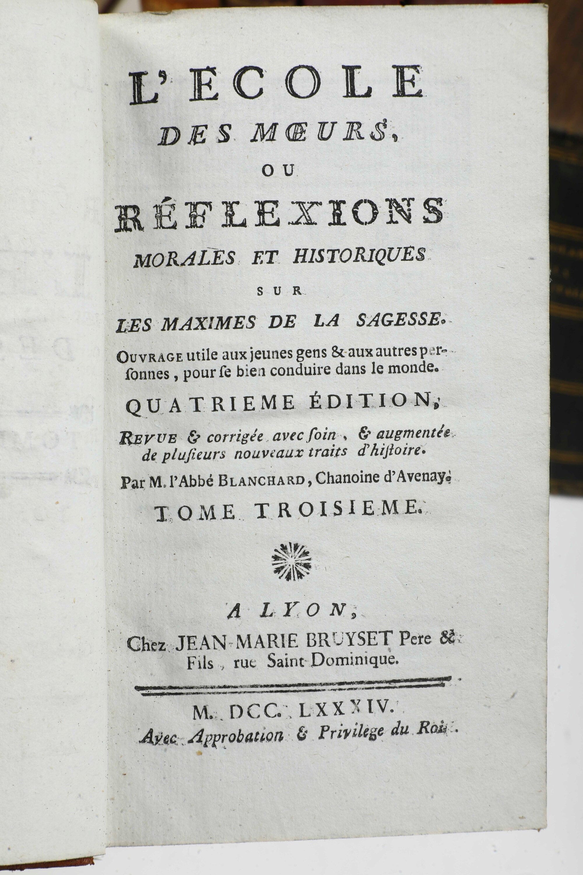 Miscellanea di Volumi per lo Più Spaiati, con Rilegature del Secolo XIX.