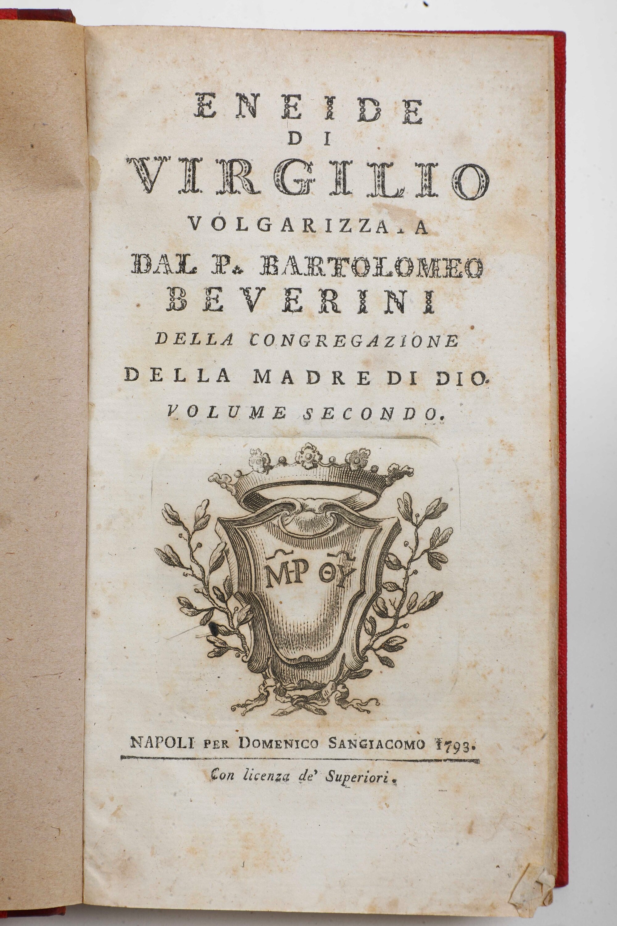Miscellanea di Volumi per lo Più Spaiati, con Rilegature del Secolo XIX.