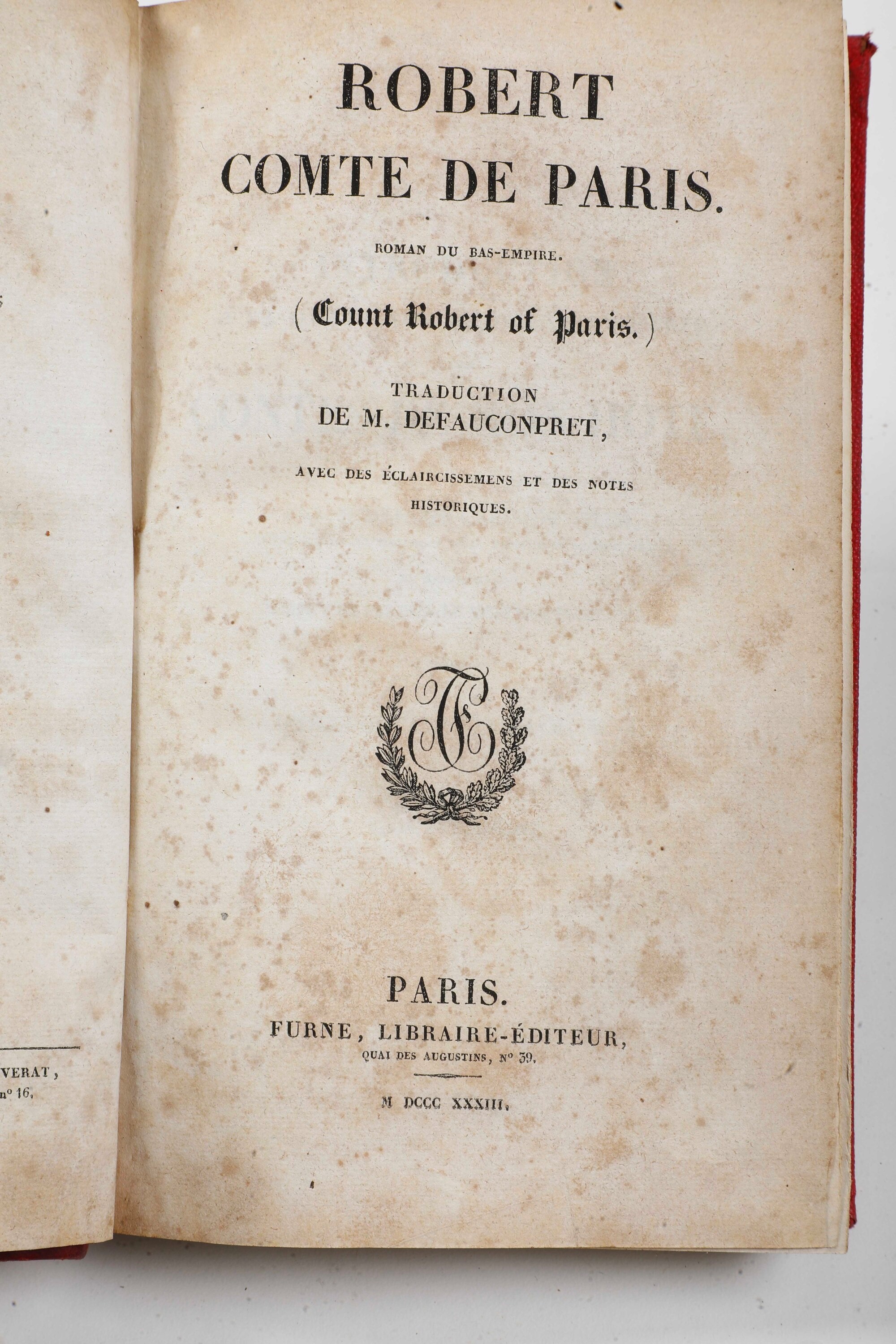 Miscellanea di Volumi per lo Più Spaiati, con Rilegature del Secolo XIX.