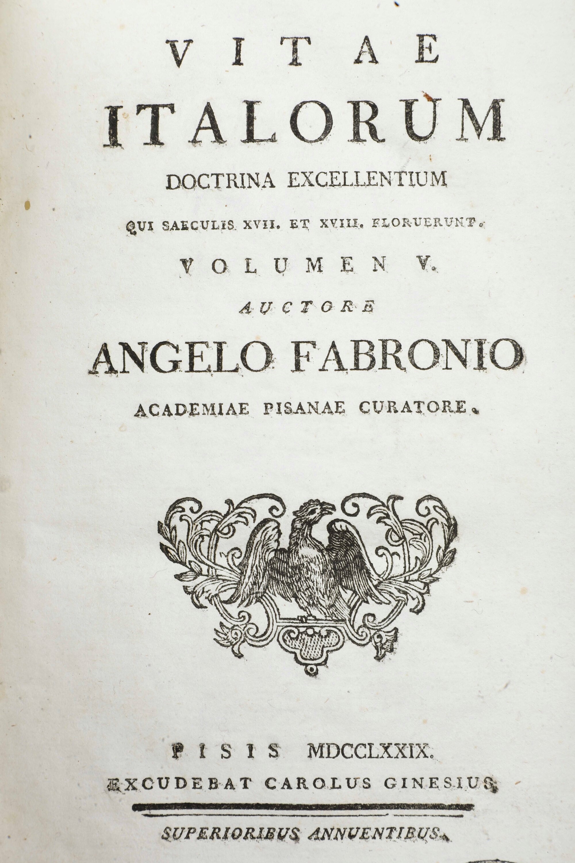 Miscellanea di Volumi per lo Più Spaiati, con Rilegature del Secolo XIX.