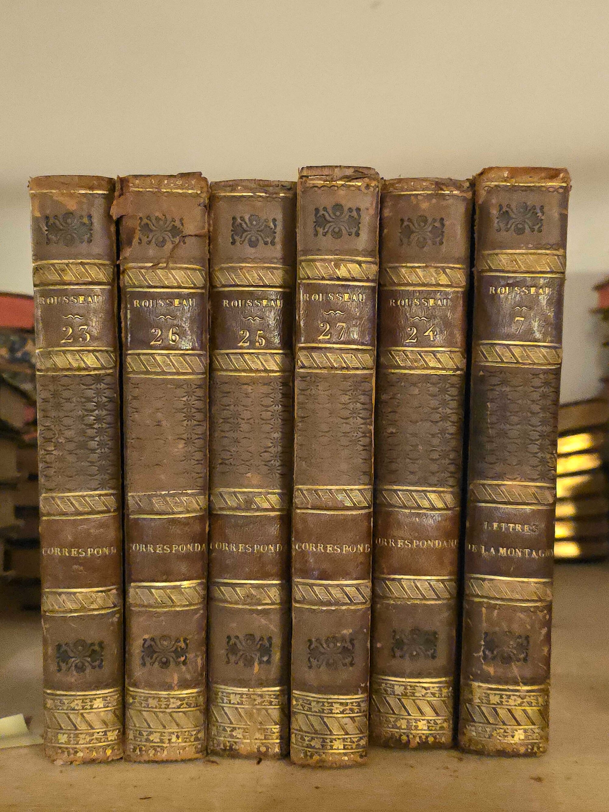 Ouvers Completes De J.j Rousseau, 1824