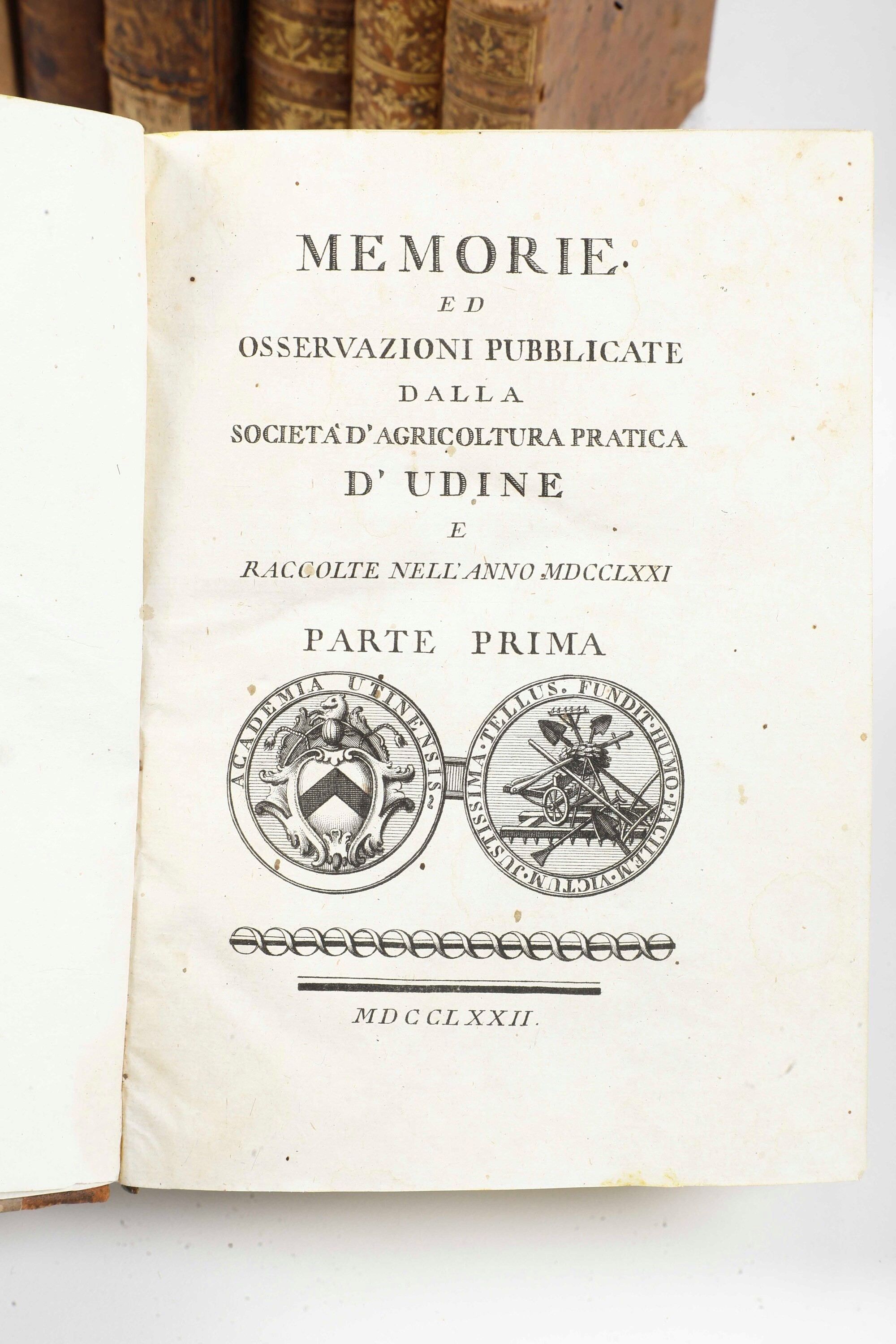 Miscellanea di Volumi per lo Più Spaiati, con Rilegature del Secolo XIX.