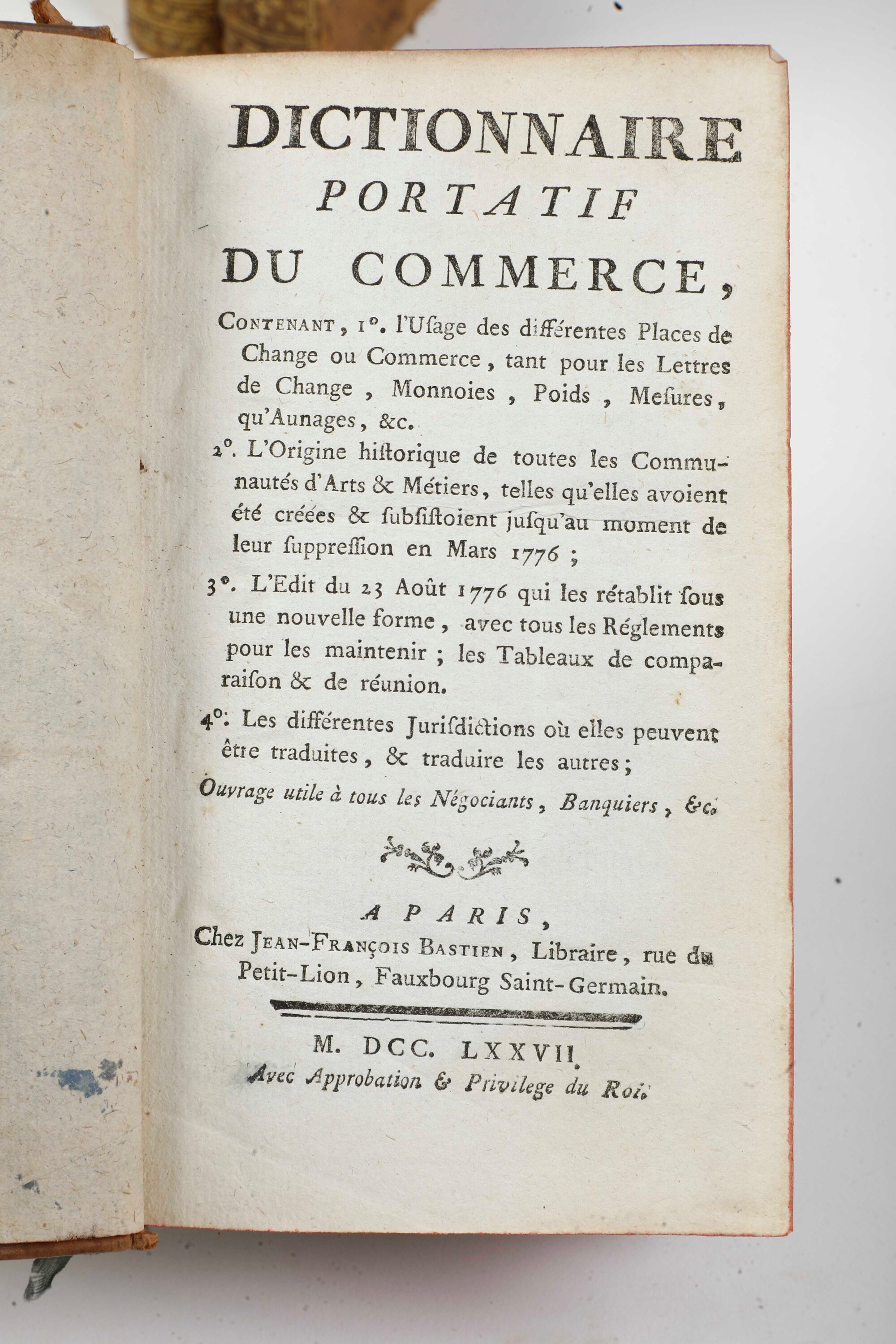 Miscellanea di Volumi per lo Più Spaiati, con Rilegature del Secolo XIX.