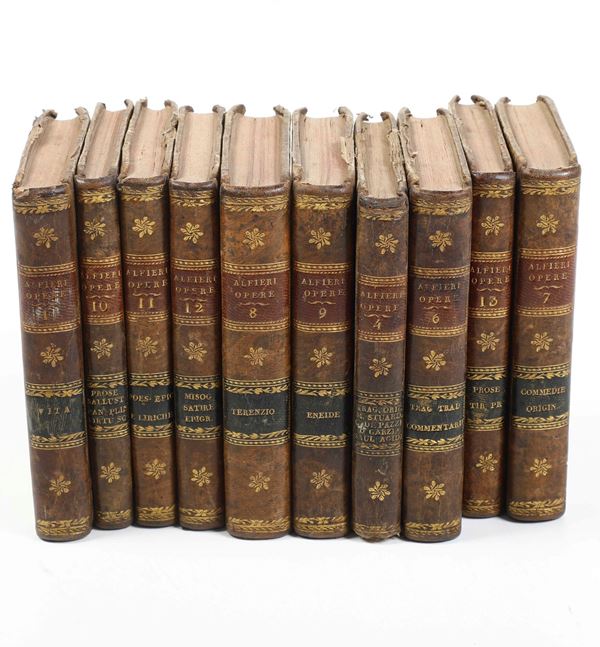 Opere di Vittorio Alfieri, Italia, 1821