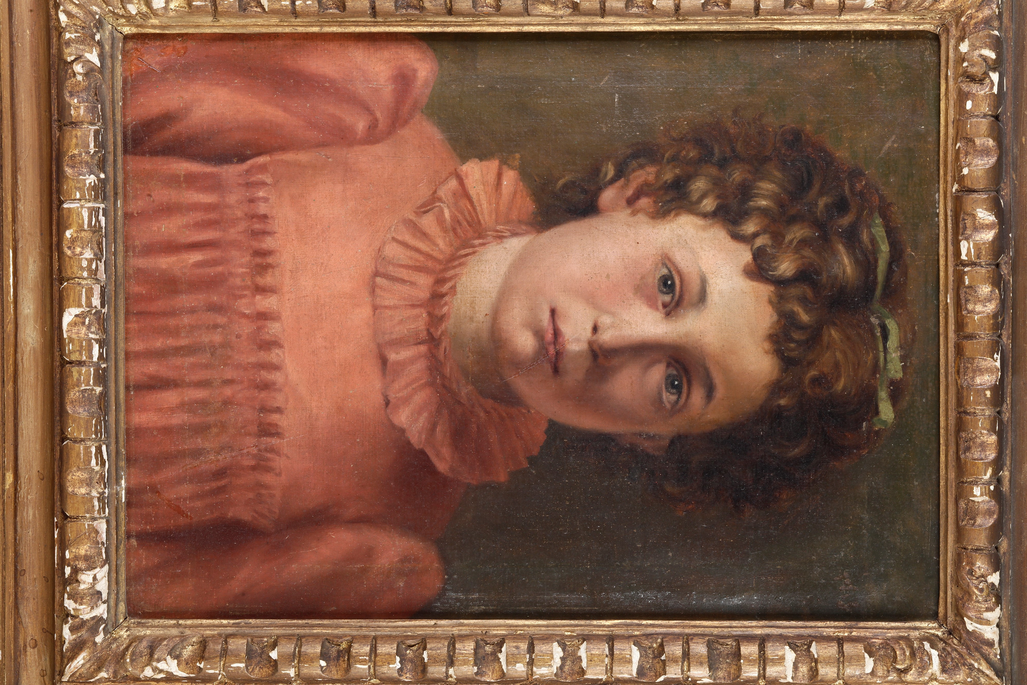 Scuola del XIX secolo, Ritratto di ragazza
