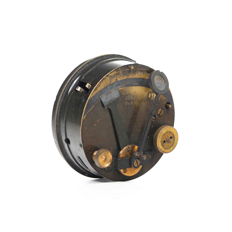 Piccolo sestante da capitalo in ottone e altri metalli  - Auction Antiques - Cambi Casa d'Aste