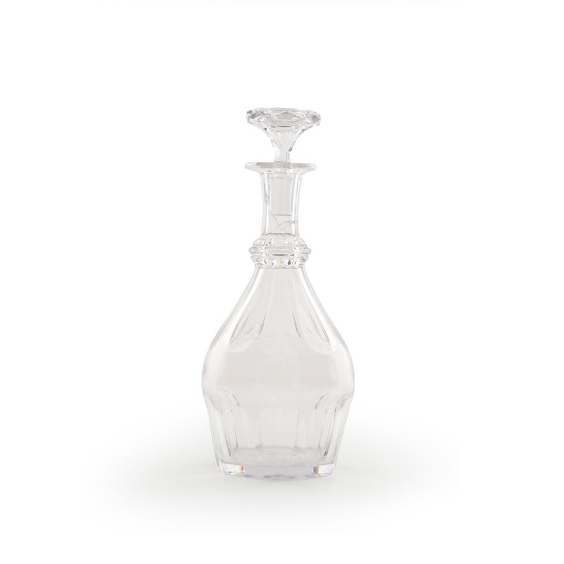 Bottiglia con tappo. Francia, probabilmente Manifattura Baccarat, XX secolo.  - Asta L'Arte della Tavola - Cambi Casa d'Aste