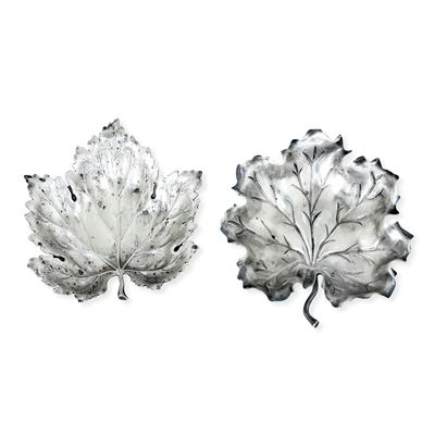 Maison Gianmaria Buccellati, Italia XX-XXI Secolo Due Ciotole a Foglia