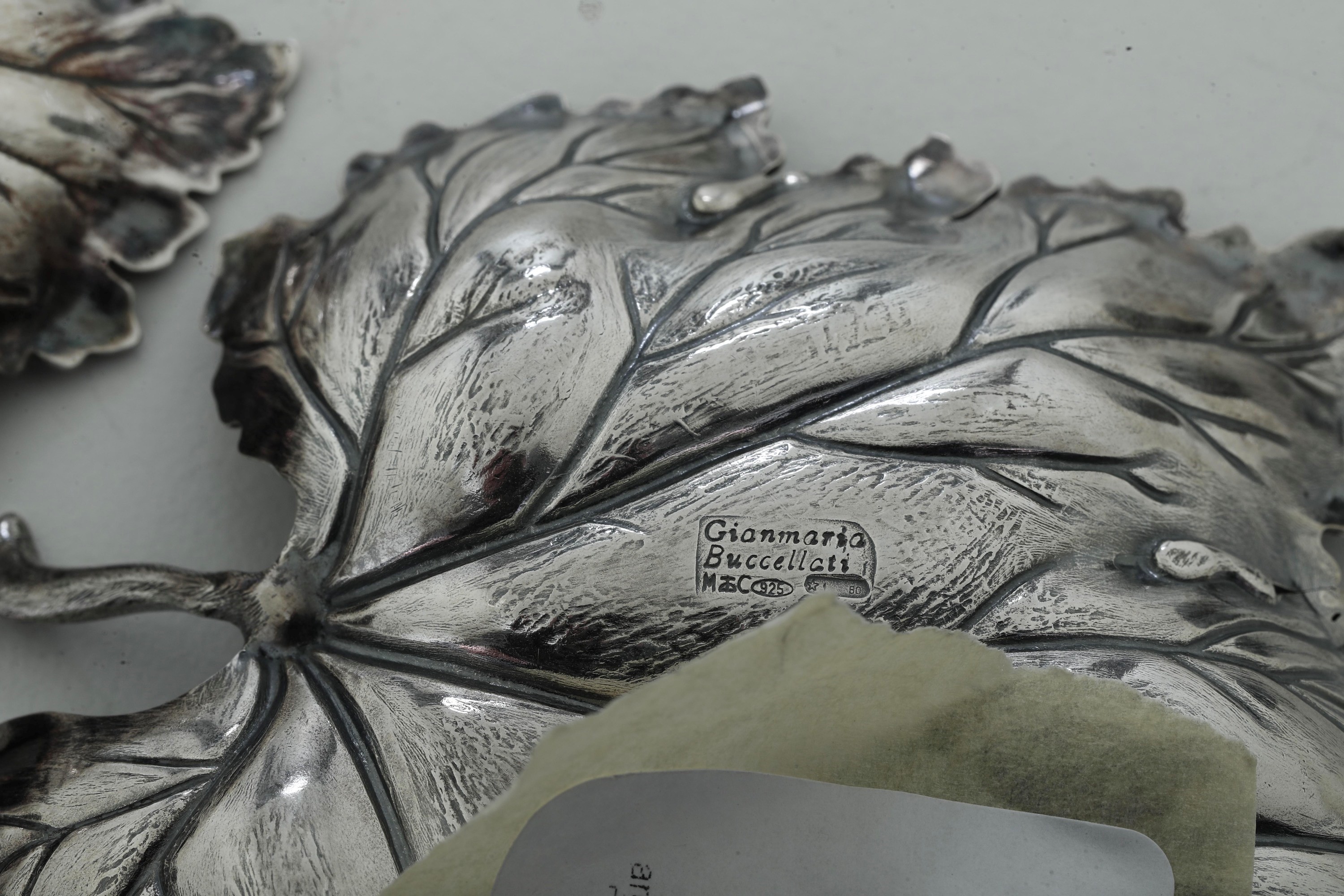 Maison Gianmaria Buccellati, Italia XX Secolo Due Ciotole a Foglia